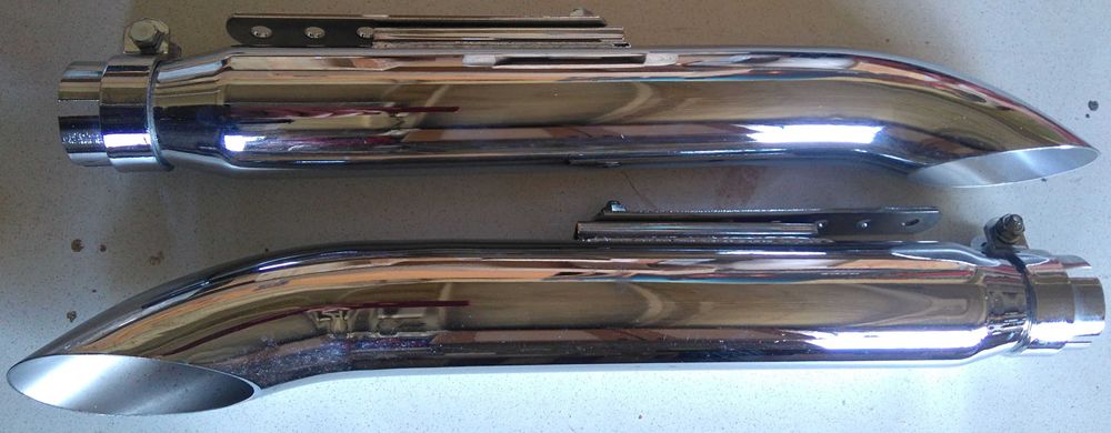 Wydechy motocyklowe Custom przelotowe