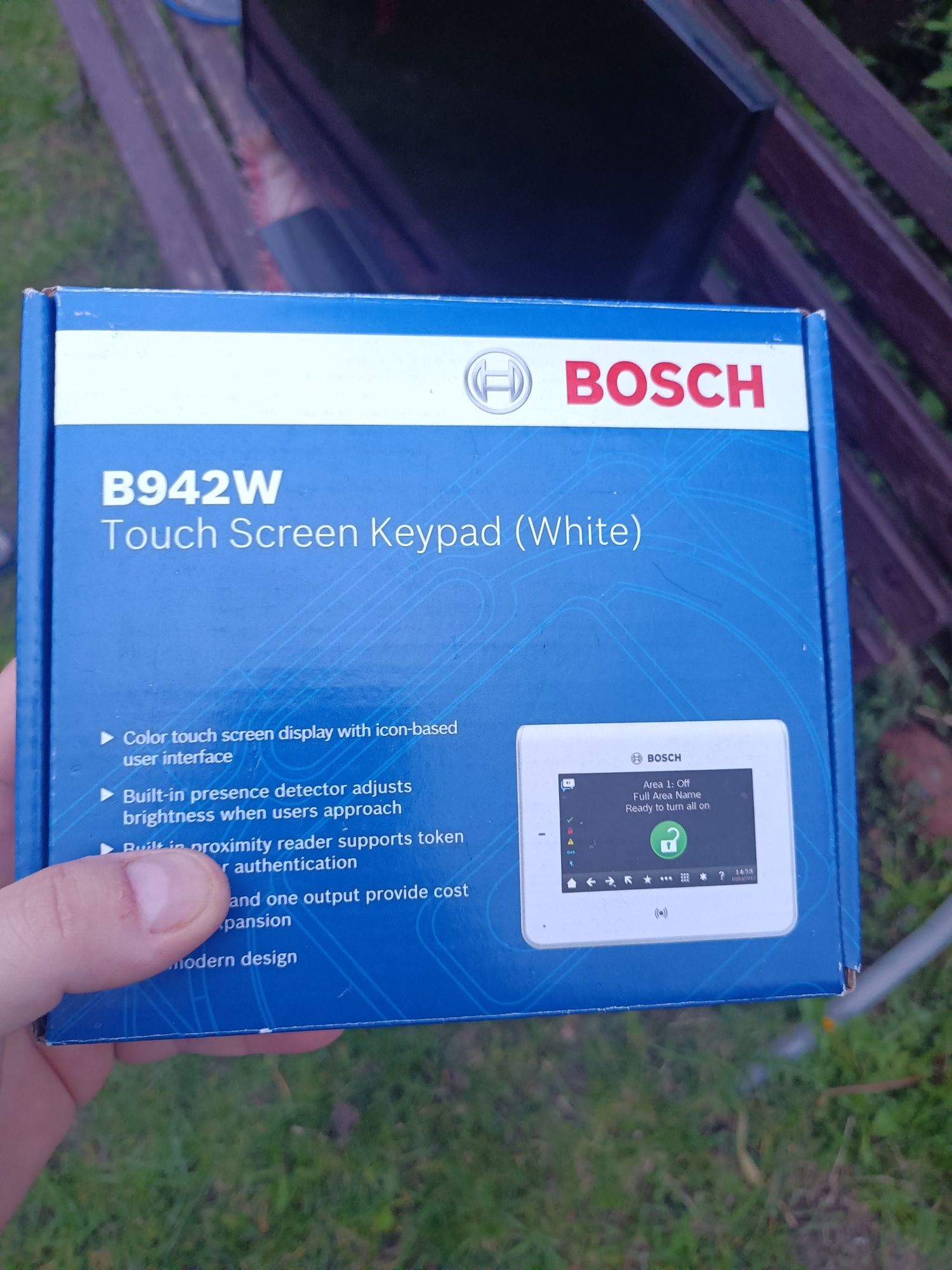 Zestaw alarmowy Bosch B443   B942W B5512