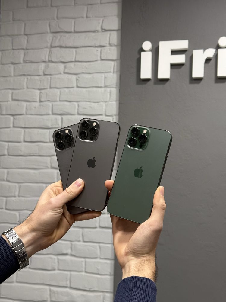 Iphone 13 pro max 512gb green, black