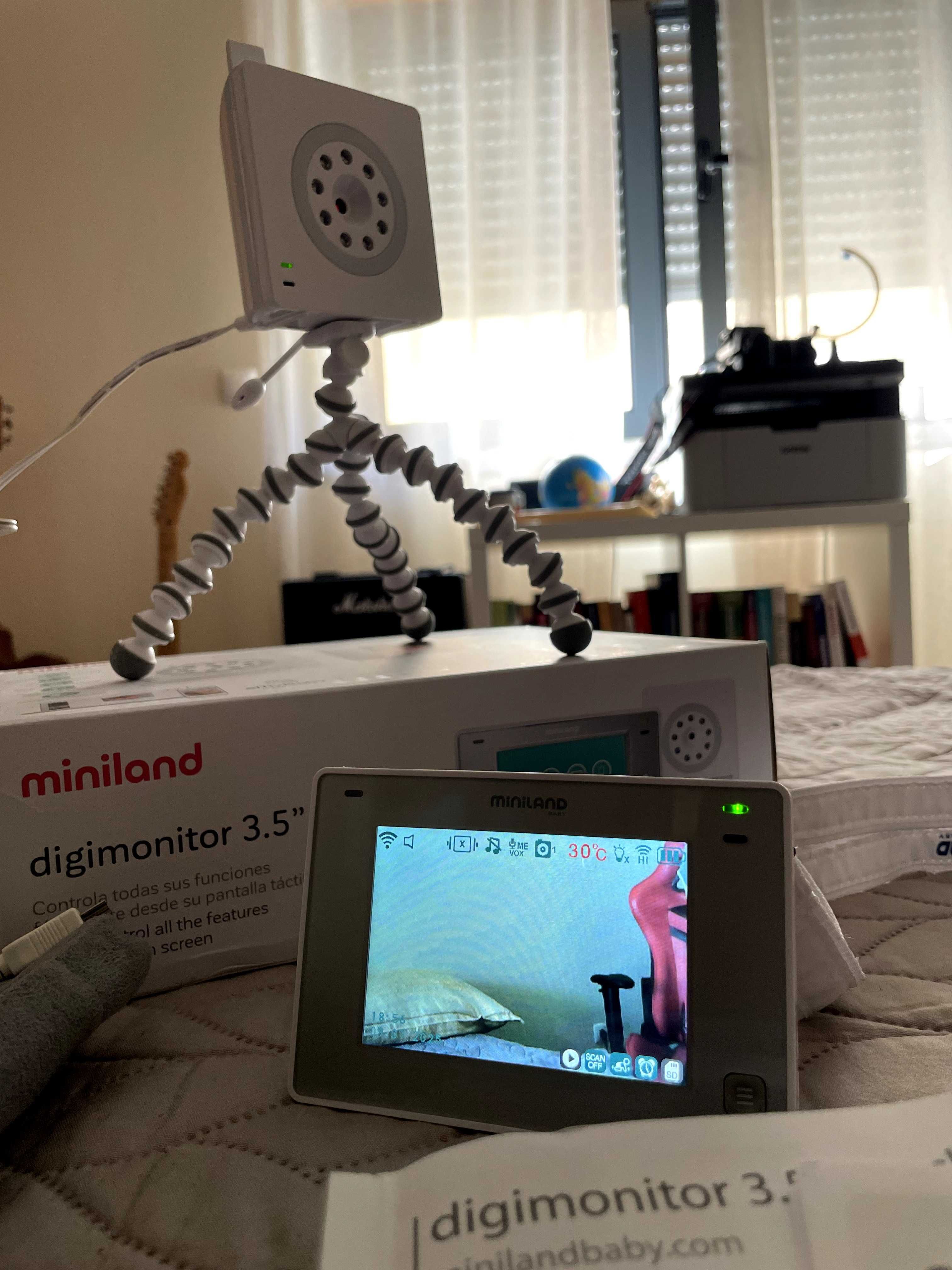 Miniland Intercomunicador Video Digimonitor 3.5 Touch - NOVO