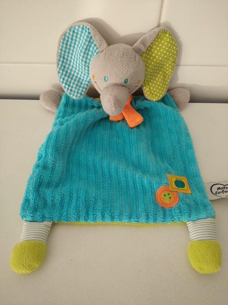 Doudou elefante da Mots d'enfants