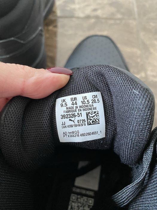 Чоловічі кросівки/черевики Puma Rebount оригінал чорні нові зима теплі