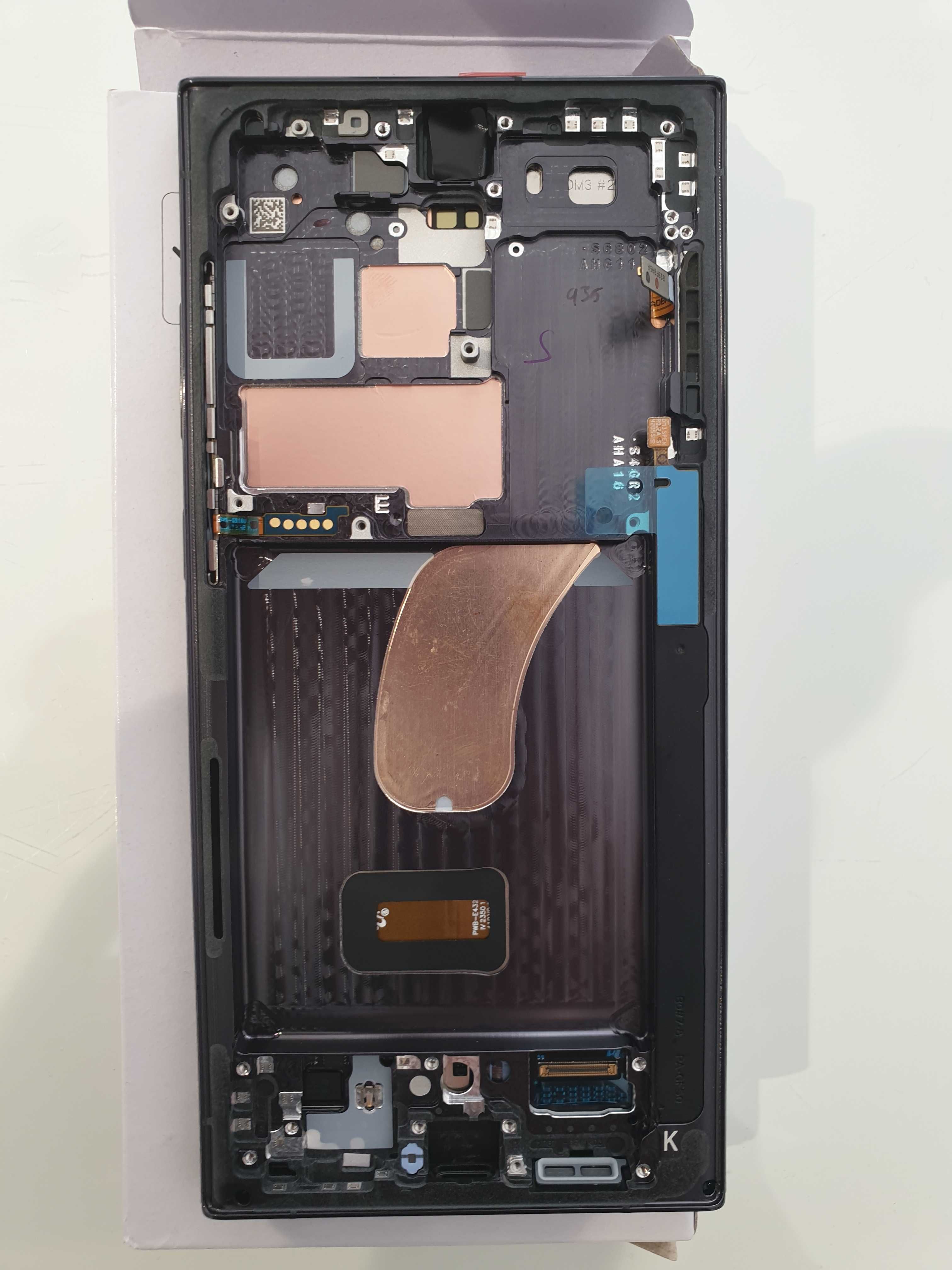 Moduł wyświetlacza kolor czarny Samsung Galaxy S23 Ultra ORGINAŁ!