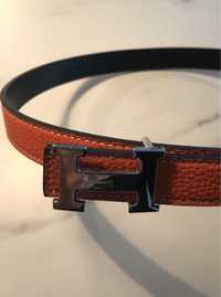 Cinto Hermès cor de laranja