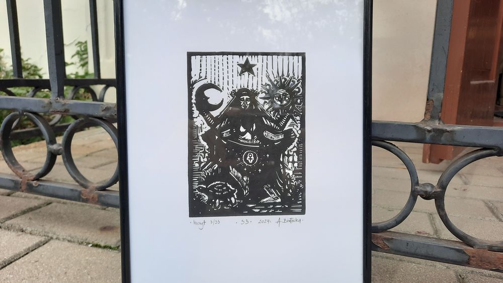 Linoryt - "Magia" - Aleksandra Białecka, 2024 r.