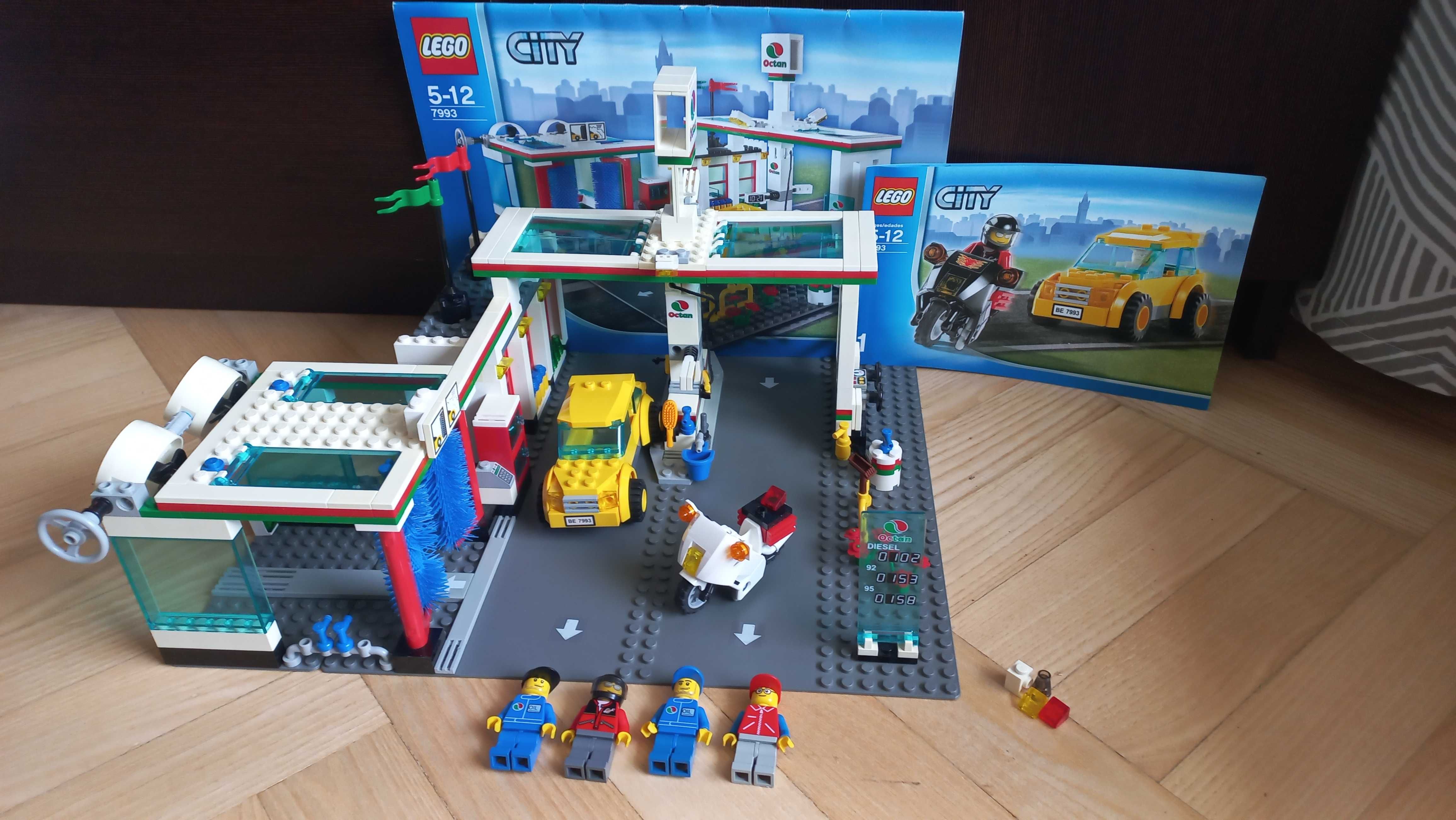 Lego City 7993 Stacja Benzynowa * INSTRUKCJA * stan bdb