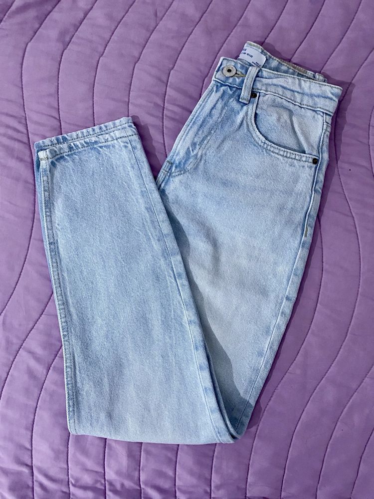 Calças mom jeans