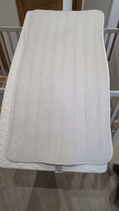Berço Trama + colchão Aerosleep Evolution + protetor Aerosleep Safe Sl