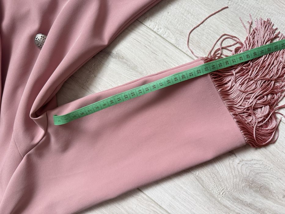 Сукня піджак з бахромою