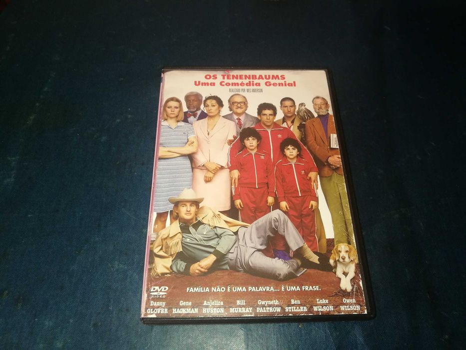 OS TENENBAUMS - UMA COMÉDIA GENIAL	DVD (legendagem em Português)