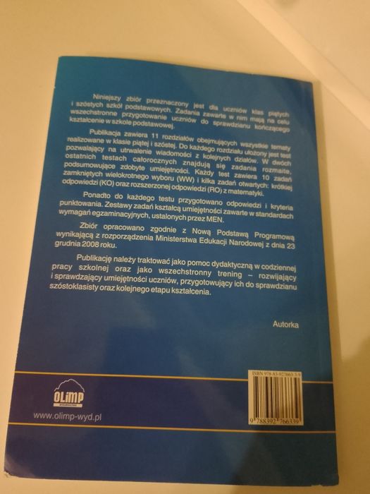 "Pomyśl i oblicz" zbiór zadań kl. V i VI