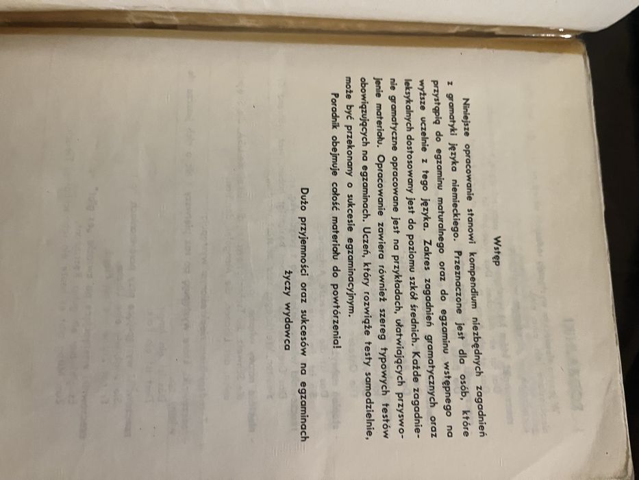 Przed egzaminem z języka niemieckiego MNP