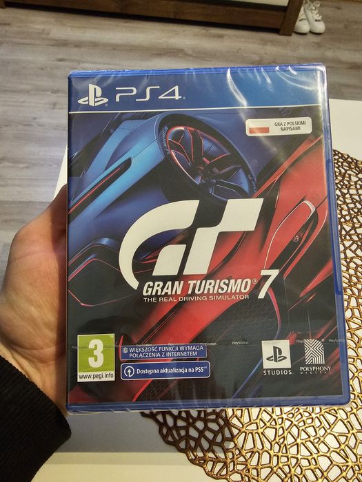Nowa we folii Gra Gran Turismo 7 Ps4 Ps5