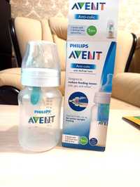 Пляшечка для годування AVENT авент Anti-Colic з клапаном анти колик