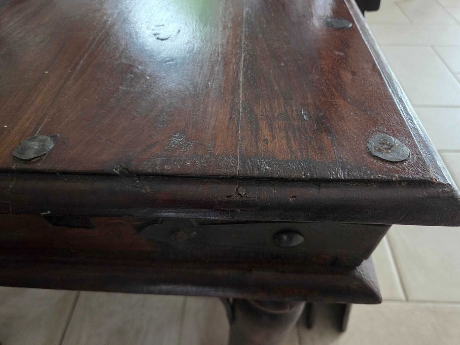 Stół rozkładany Bombai- drewno-palisander. Część zestawu. Cudny!