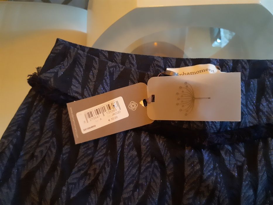 Calção azul novo alphamoment