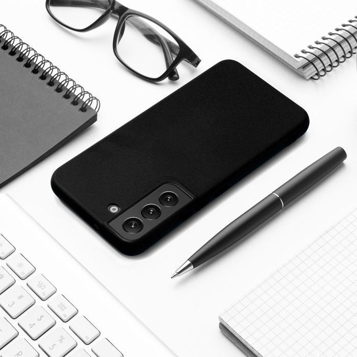 Futerał SILICONE do SAMSUNG S25 Plus czarny