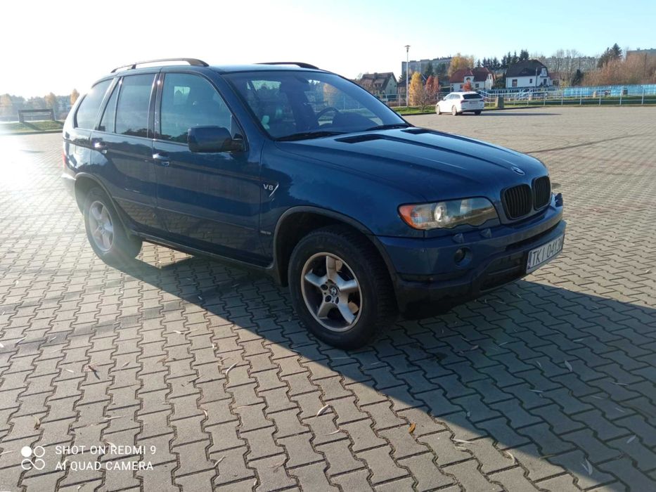 BMW X5 4,4 V8 M62 Benzyna 286KM Hak Zarejestrowany Opłacony 1 wł.