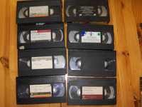 Kasety VHS i etui zestaw