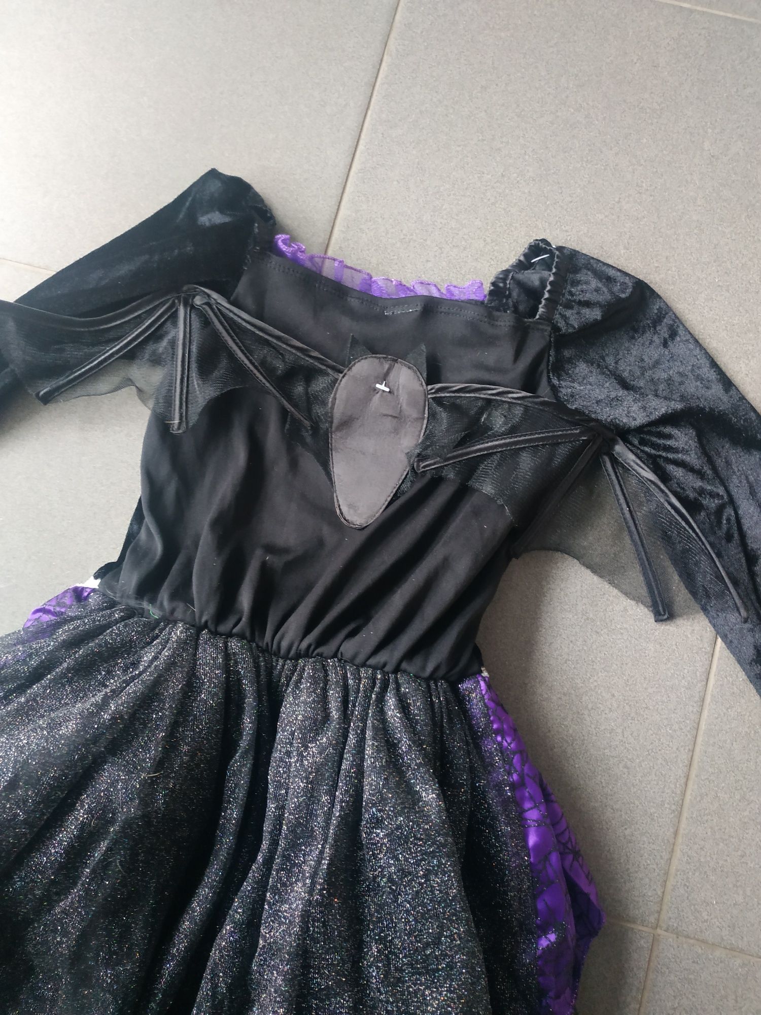Маскарадный новогодний карнавальный костюм платье ведьма ведьмочка