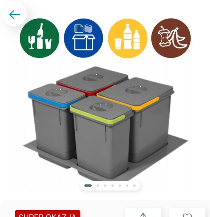 Nowe Kosze , śmietniki