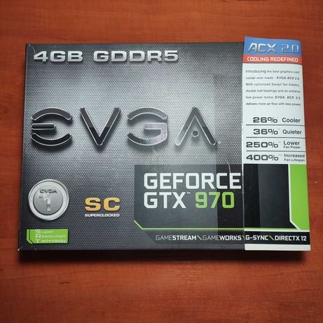 Видеокарта EVGA Geforce GTX 970 4GB
