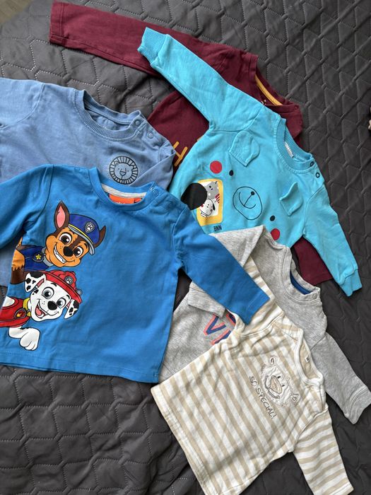 Zestaw bluzeczek 68/74