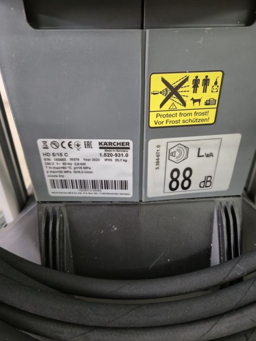 Myjka ciśnieniowa Karcher HD 5/15C / stan bdb / gwarancja