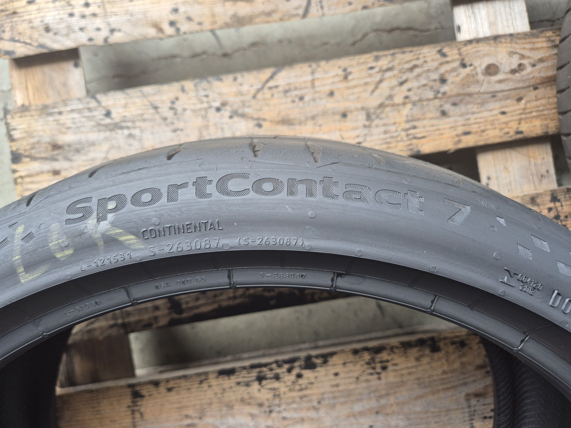 235/35/19 91Y XL Continental Sport contact 7 2022.r 6,5mm