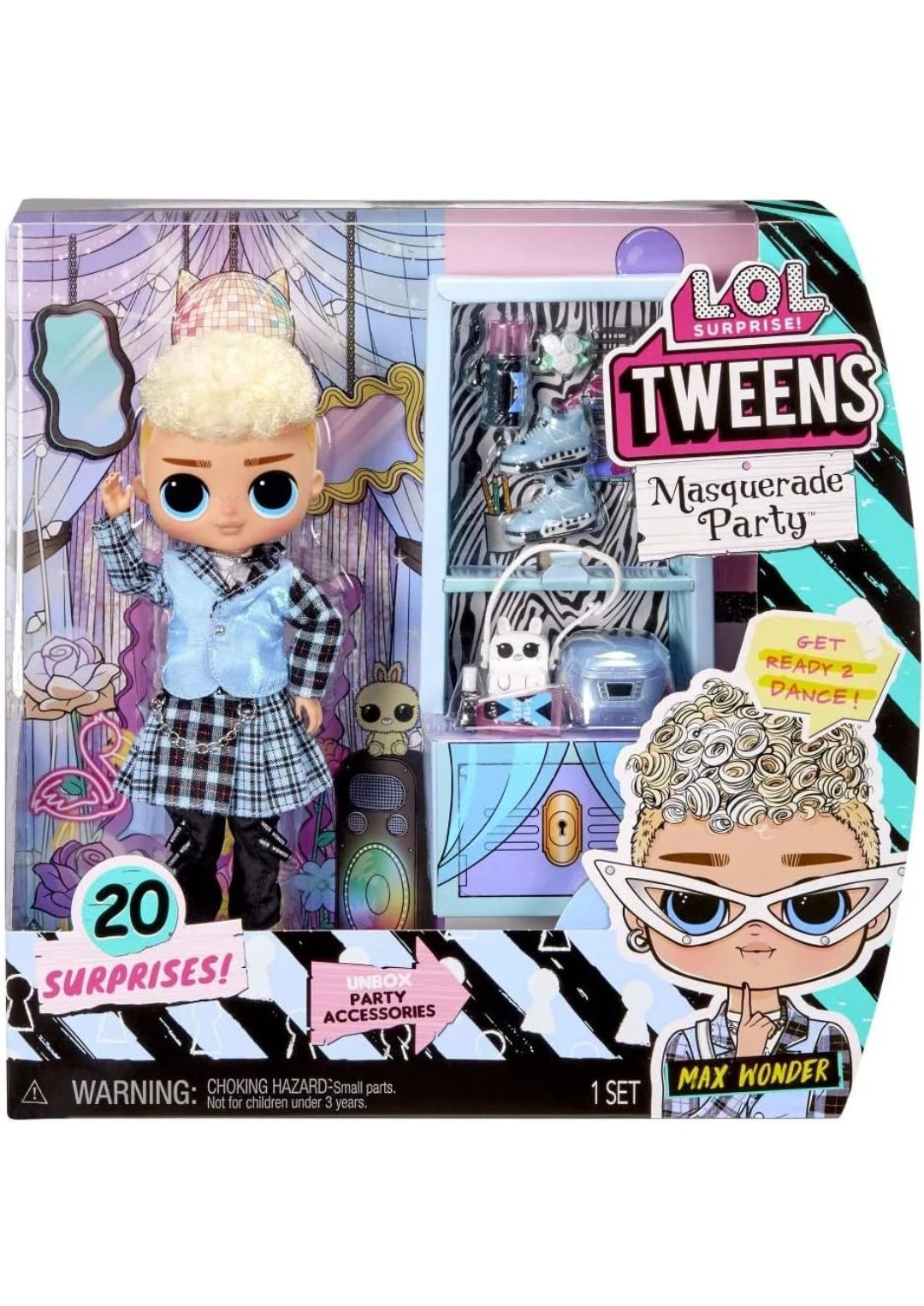 Лялька LOL Surprise! Tweens Masquerade Party Max Wonder Fashion Doll