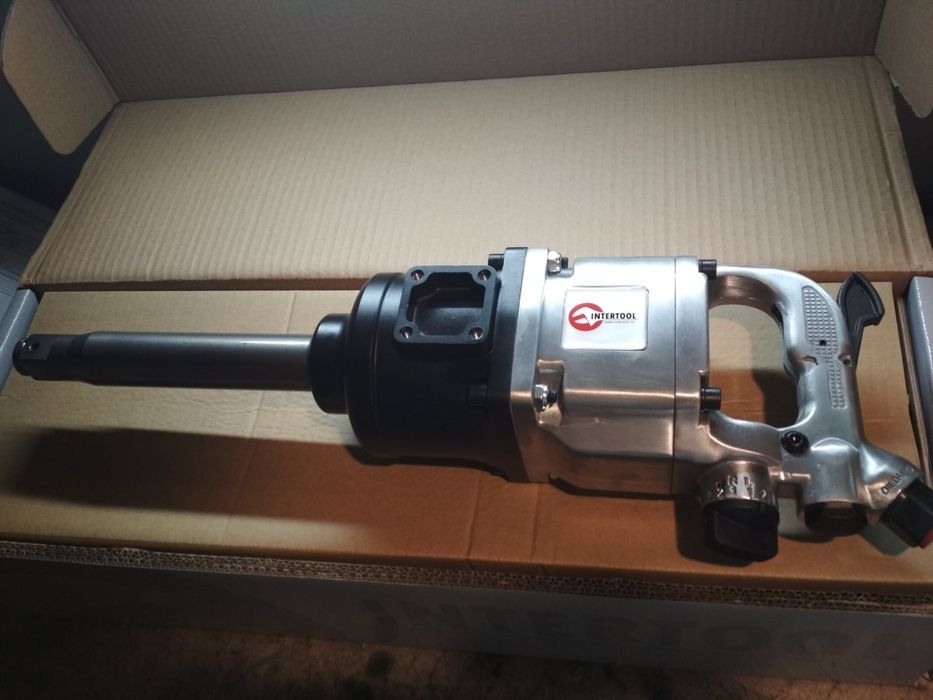 Гайковерт пневматичний квадрат 1"    2200 Нм, INTERTOOL PT-1104