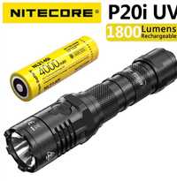 Ліхтар Nitecore P20i UV з білим і ультрафіолетовим світлом,USB Type-C