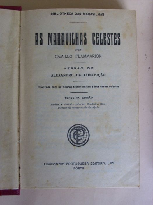 Maravilhas Celestes de Camillo Flammarion