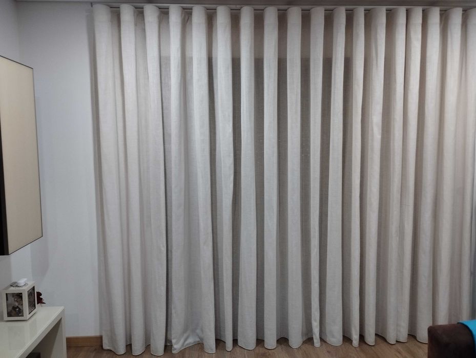 Cortina onda perfeita