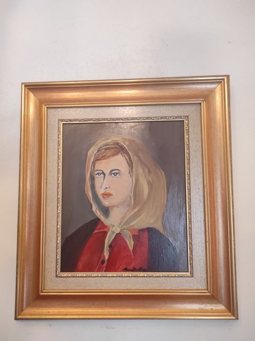 Quadro camponesa contemporâneo