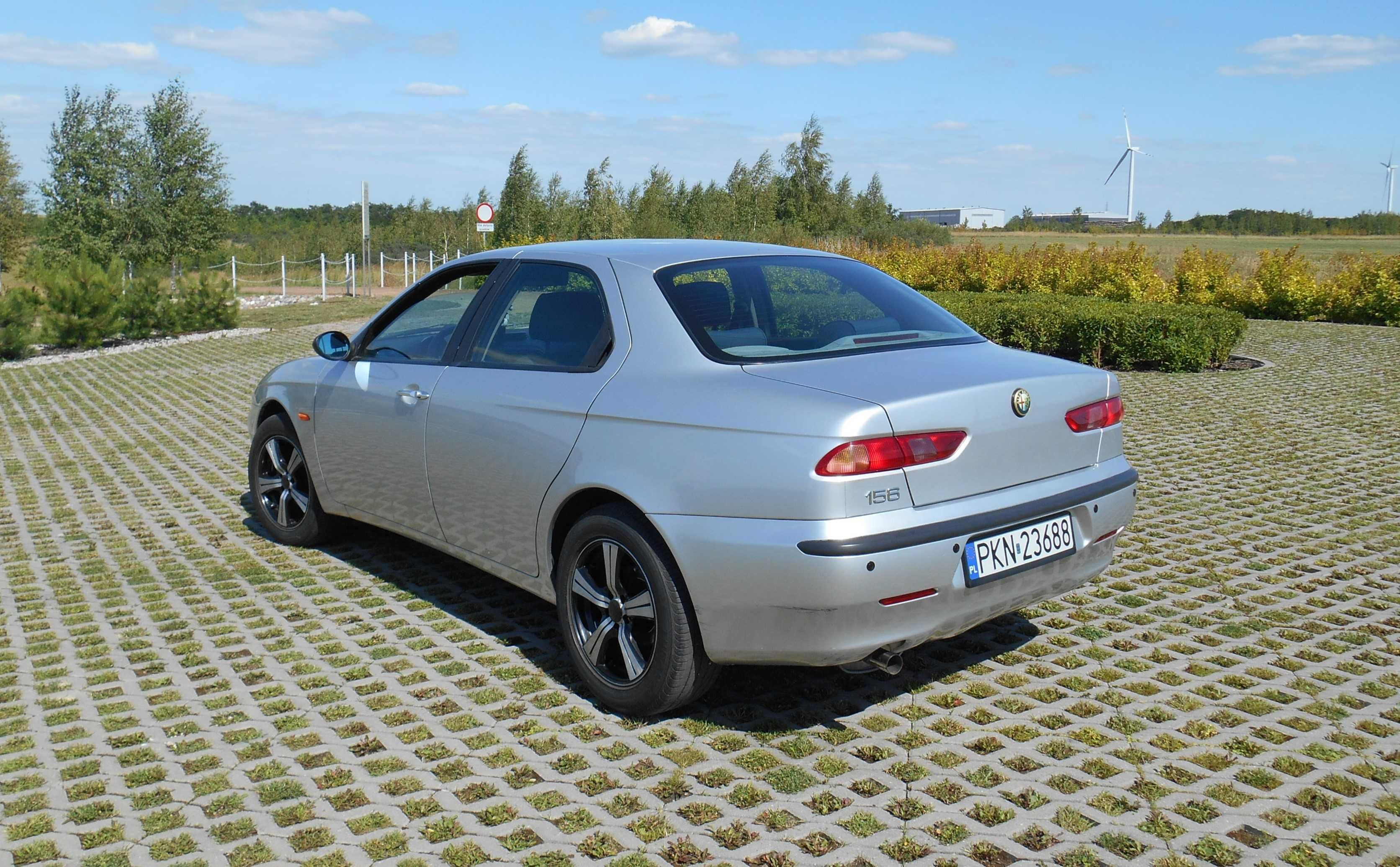 Alfa Romeo 156 1.6 Twin Spark benzyna stan bardzo dobry, opłaty ważne