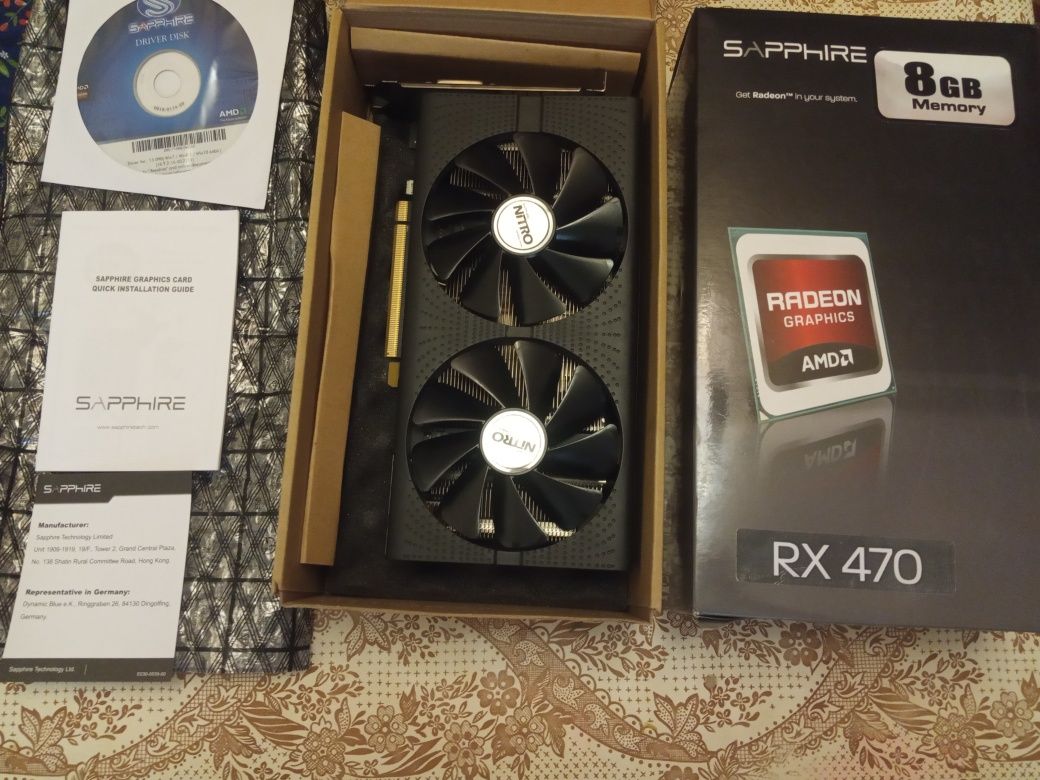 Sapphire NITRO+ Radeon Rx 470-480-570g 8GB