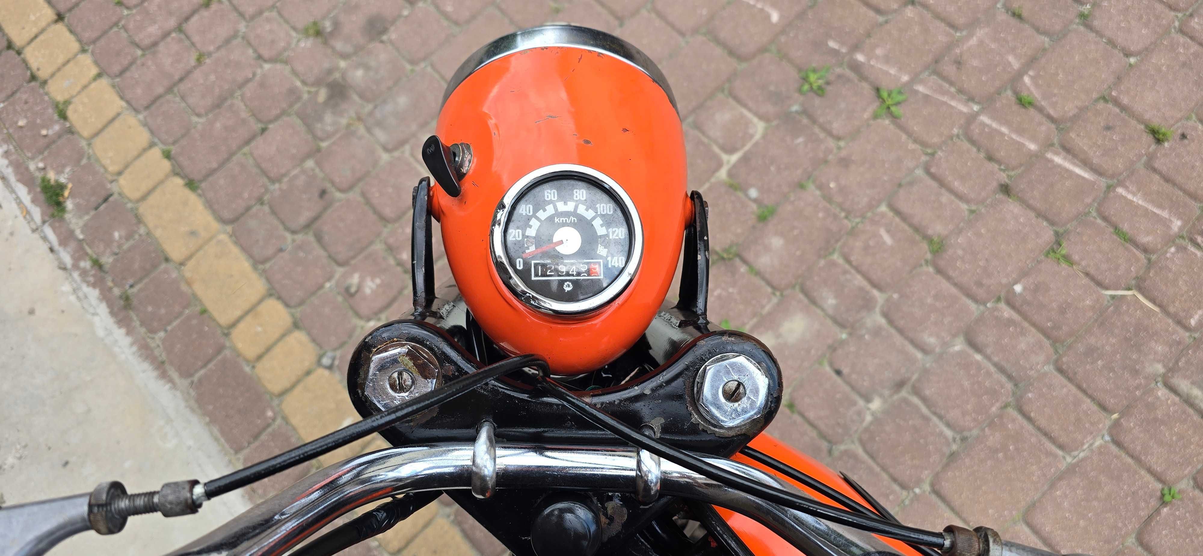 Motocykl WSK 125 GIL ! 1976r ! Zarejestrowana ! Pełen Oryginał!Zobacz!