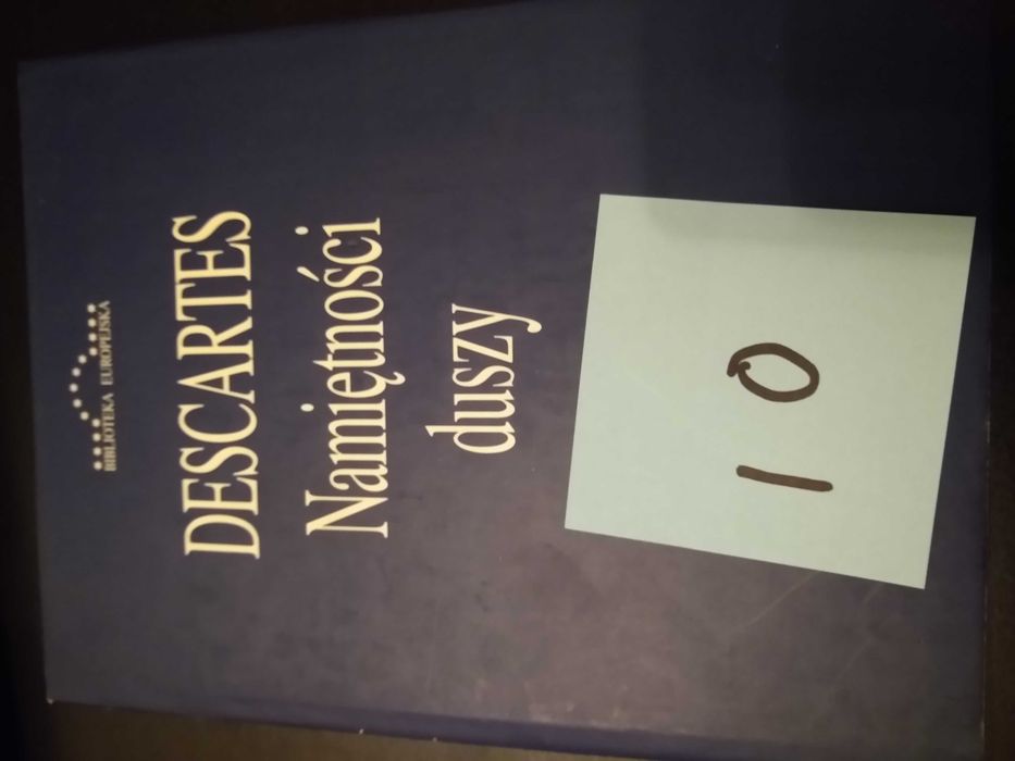 Descartes Namiętności duszy