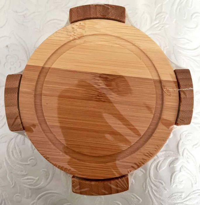Bases para copo em madeira