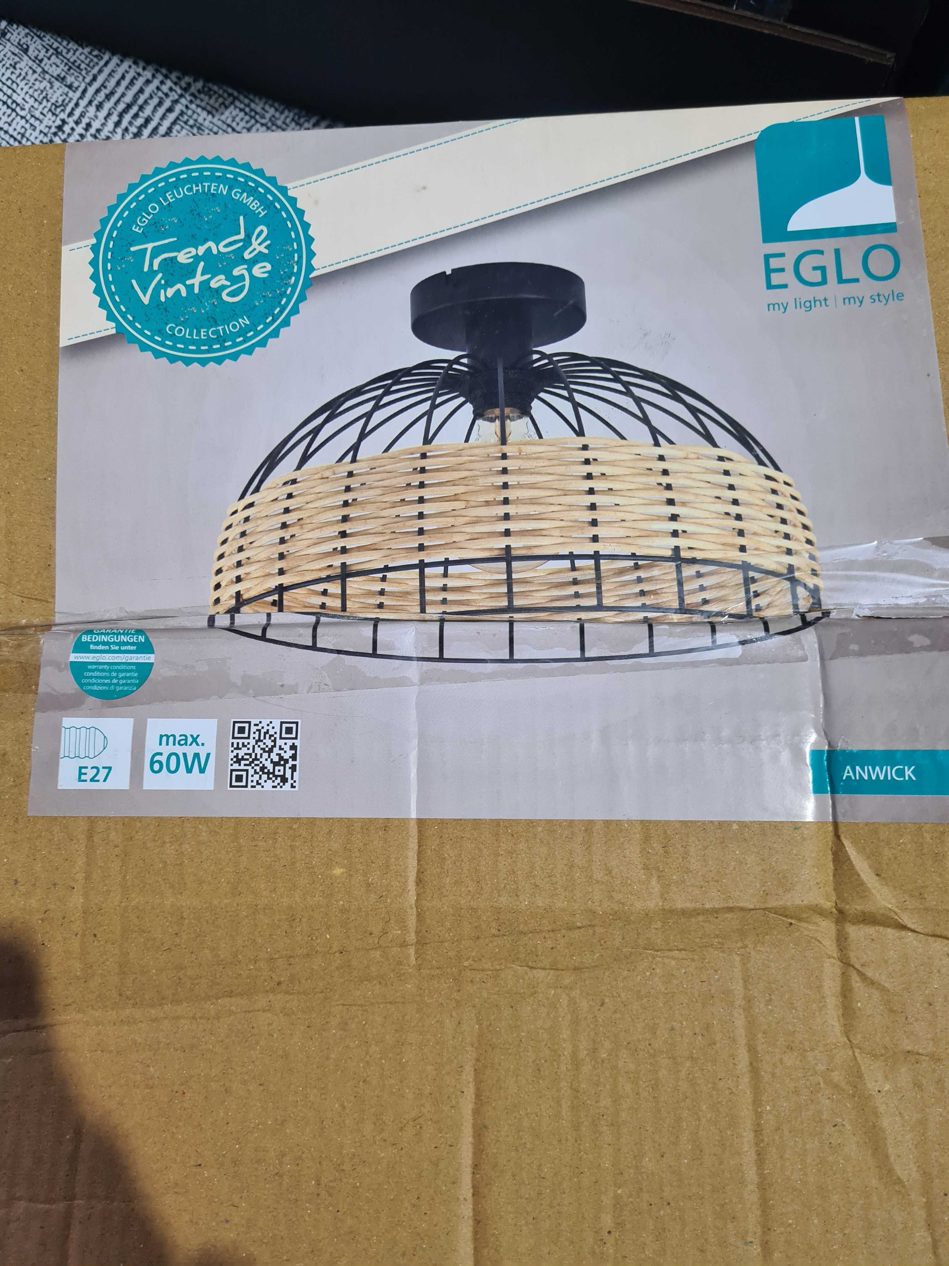 EGLO Lampa sufitowa Anwick, 1  ‎43398