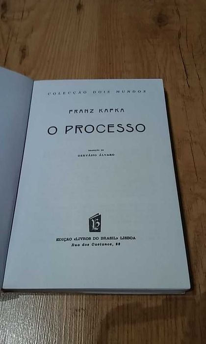 "O Processo" de Franz Kafka