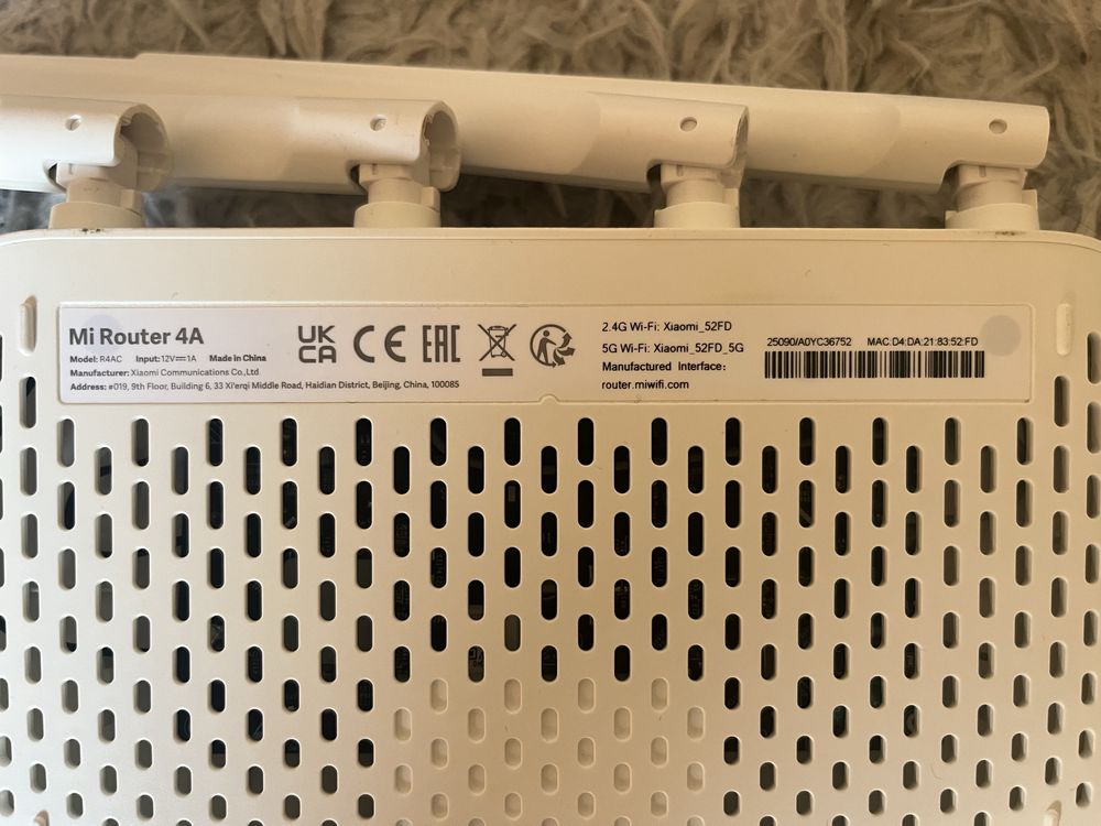 Xiaomi Mi WiFi Router 4A R4AC