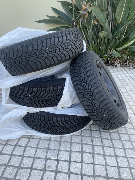 4 Jantes com pneu GoodYear 175/70R14