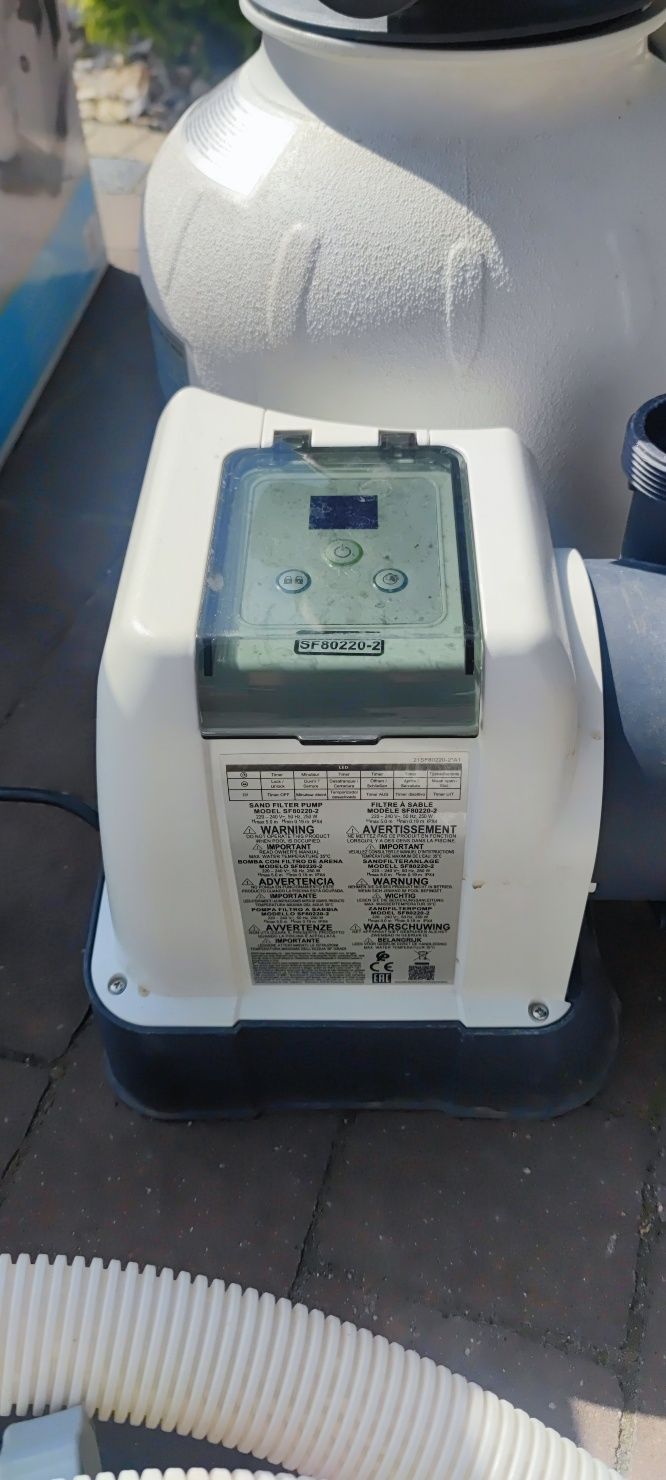 Pompa z filtrem piaskowym INTEX sf80220-2 komplet