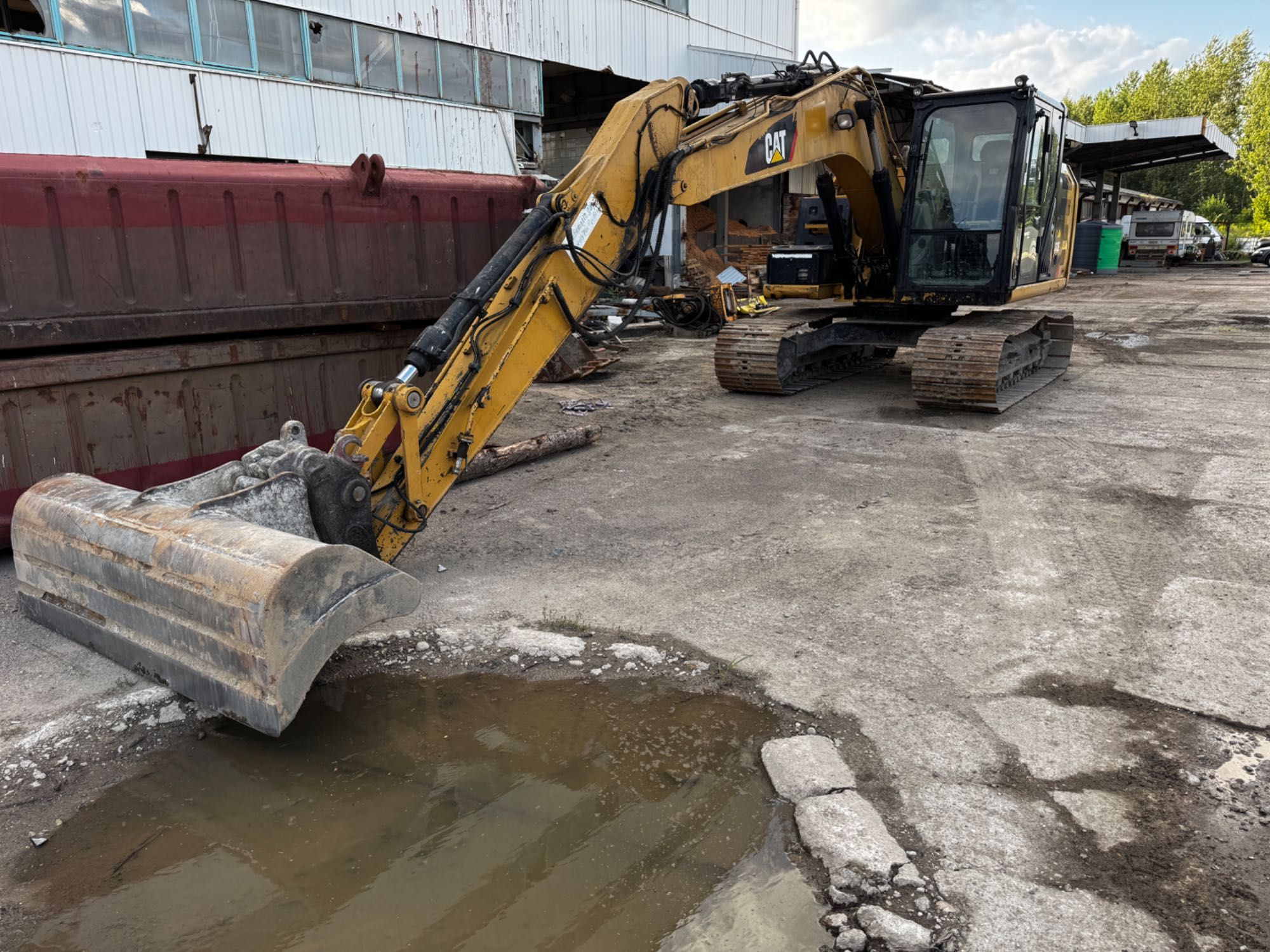 Koparka  Cat 312e  2015r