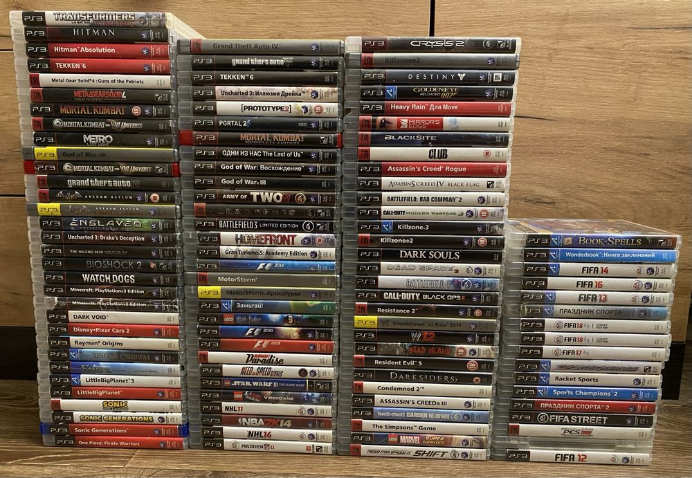 Продам диски для Sony playstation 3 ps3