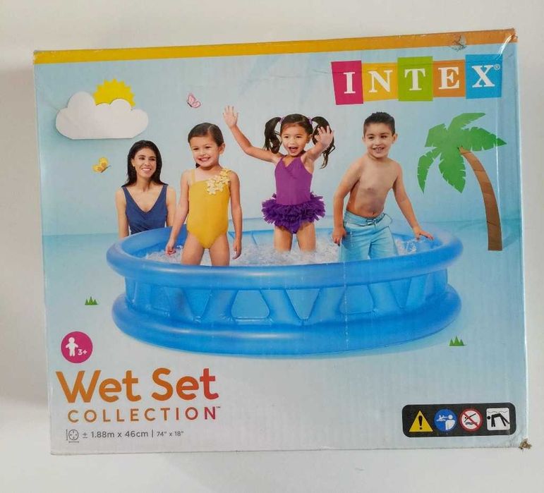 NOWY basen dmuchany okrągły ogrodowy INTEX 188x46cm
