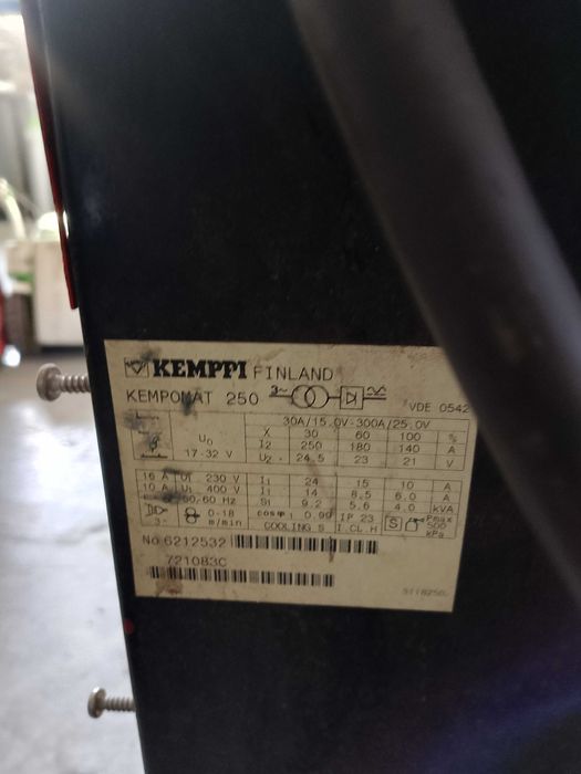 mig mag spawarka kemppi kempomat 250