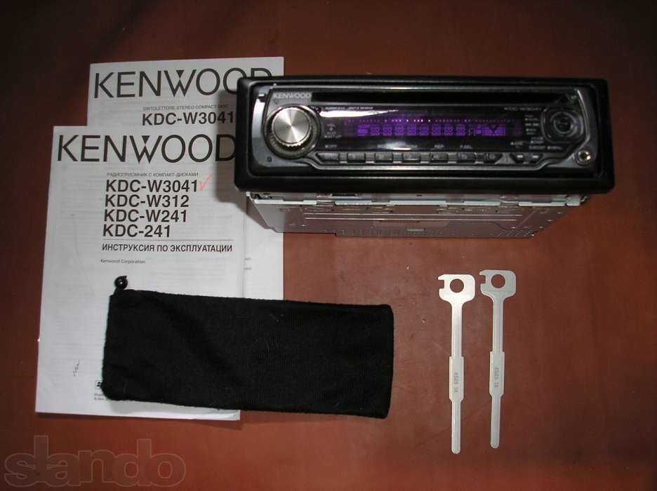 ОРИГІНАЛ. Автомагнітола Kenwood KDC-W241. Ідеальний стан. AUX!